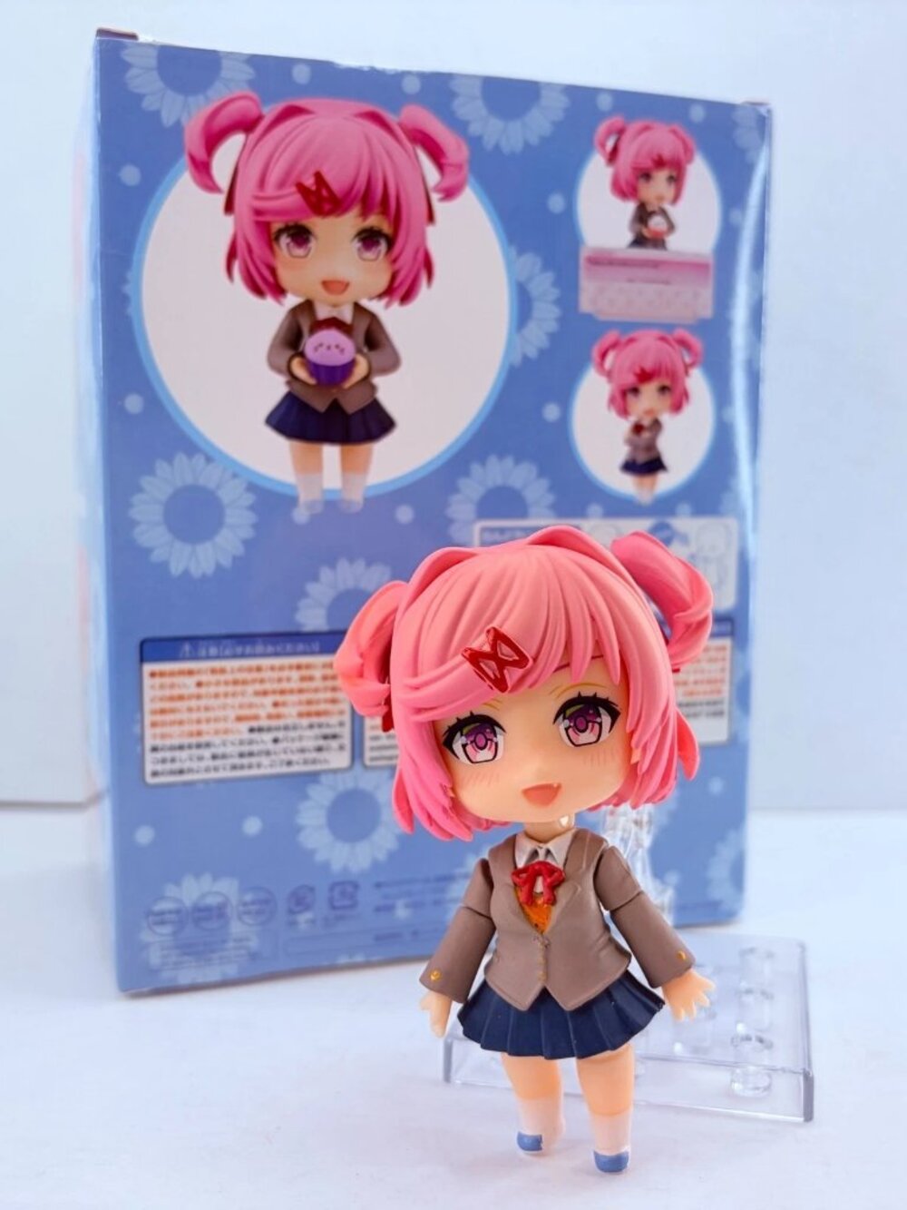 Natsuki Doki Doki Literature Club PVC Action Figure Statue Toy Gift Access